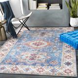 Glasgo 8'10" x 12' Bohemian/ Ivory/Grass Green/Burnt Orange/Mauve/Beige/Burgundy/Dark Blue/Green/Ink Blue/Pale Blue/Red/Teal/Navy Area Rug - Hauteloom