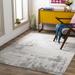 Carronshore 5'3" x 7'3" Modern Charcoal/Gray/Off White Area Rug - Hauteloom