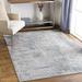 Pialba 5' x 7'5" Modern Light Gray/White/Olive/Teal/Dusty Sage/Pale Blue/Taupe/Medium Gray Area Rug - Hauteloom