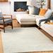 Meadowbank 8'10" x 12' Modern Cream/Light Gray/Charcoal/Light Beige/Medium Gray/Peach Area Rug - Hauteloom