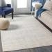 Zarephath 7'10" x 10'2" Light Gray/White/Gray Area Rug - Hauteloom