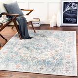 Billings 9' x 12' Traditional Medium Gray/Tan/Light Gray/Ivory/Charcoal/Dark Blue/Black/Burgundy/Dusty Coral/Slate/Cream/Dark Gray/Gold/Light Blue/Medium Gray Area Rug - Hauteloom