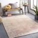 Holiday 7'6" x 9'6" Traditional Denim/Wheat/Beige/Dusty Coral/Light Sage/Peach Area Rug - Hauteloom