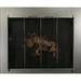 Ebern Designs Acelee Fireplace Door Steel in Black | 33.25 H x 45 W x 2 D in | Wayfair 7C13E1D960334EED9EF26EDCF5E35254