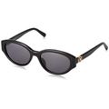 Love Moschino Women's MOL014/G/S Sunglasses, Black, 55.0