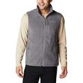 Columbia Men's Fast Trek Fleece Vest Fleece Gilet Vest, City Grey, Size M