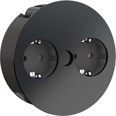 931150 Steckdosenleiste Schwarz 1 St. - Bachmann Image