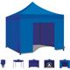 Taman Zelt/Gartenpavillon 3X3 Wasserdichtes Faltzelt für Messen und Märkte Blaue Farbe