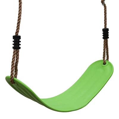 Littletom - Elastische Brettschaukel 67x14cm Kinderschaukel Schaukel-Brett Schaukelsitz Grün Image