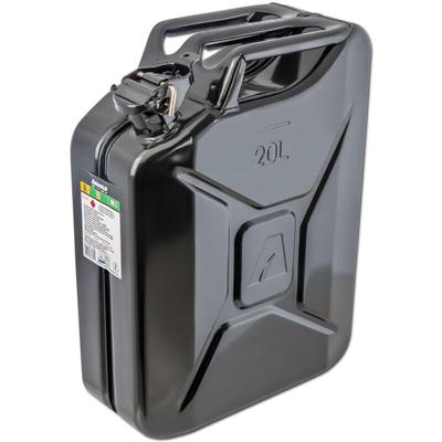 6011-X1-2002 Metall-Kraftstoffkanister 20 Ltr, schwarz - Arnold