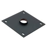 Chief 8 x 8" Ceiling Plate with 1.5" NPT Fitting (TAA Compliant, Black) CMA110-G