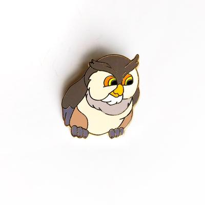 Disney Jewelry | Bambi’s Friend Owl Pin | Color: Brown/Gray | Size: 1” X 1”