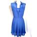 American Eagle Outfitters Dresses | American Eagle Sheer Dress | Color: Blue | Size: S
