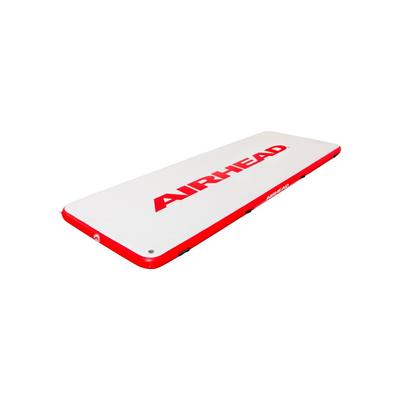 Airhead Watermat Air Inflatable Deck 15 ft White / Red 15 x 5 x 6in AHWM-A15