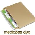 Enveloppebulle - Lot de 5 enveloppes carton media-box duo pour 2 dvd / bluray