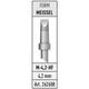 M-4,2-HF Panne de fer à souder forme de burin Contenu 1 pc(s) - Stannol