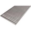 Grille caillebotis norm galvanisé 400x800x20mm maille 30/10