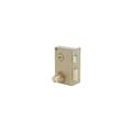 JPM - Serrure de sureté verticale à fouillot vega Jaune/Doré 70 Droite Verticale 45 67 Bronze a