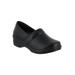 Extra Wide Width Women's Lyndee Slip-Ons by Easy Works by Easy Street® in Black (Size 9 WW)