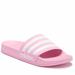 Adidas Shoes | Adidas Adilette Slide Sandal | Color: Pink/White | Size: 6.5