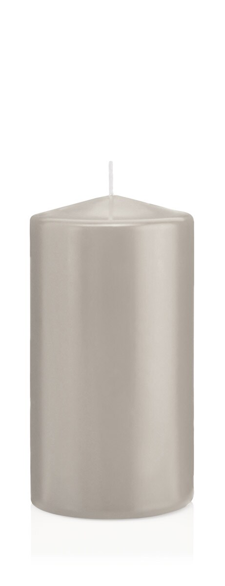 Wiedemann Kerzen Stumpenkerzen Zinn 100 x Ø 60 mm, 16 Stück, Kerzen in RAL Kerzengüte Qualität Image
