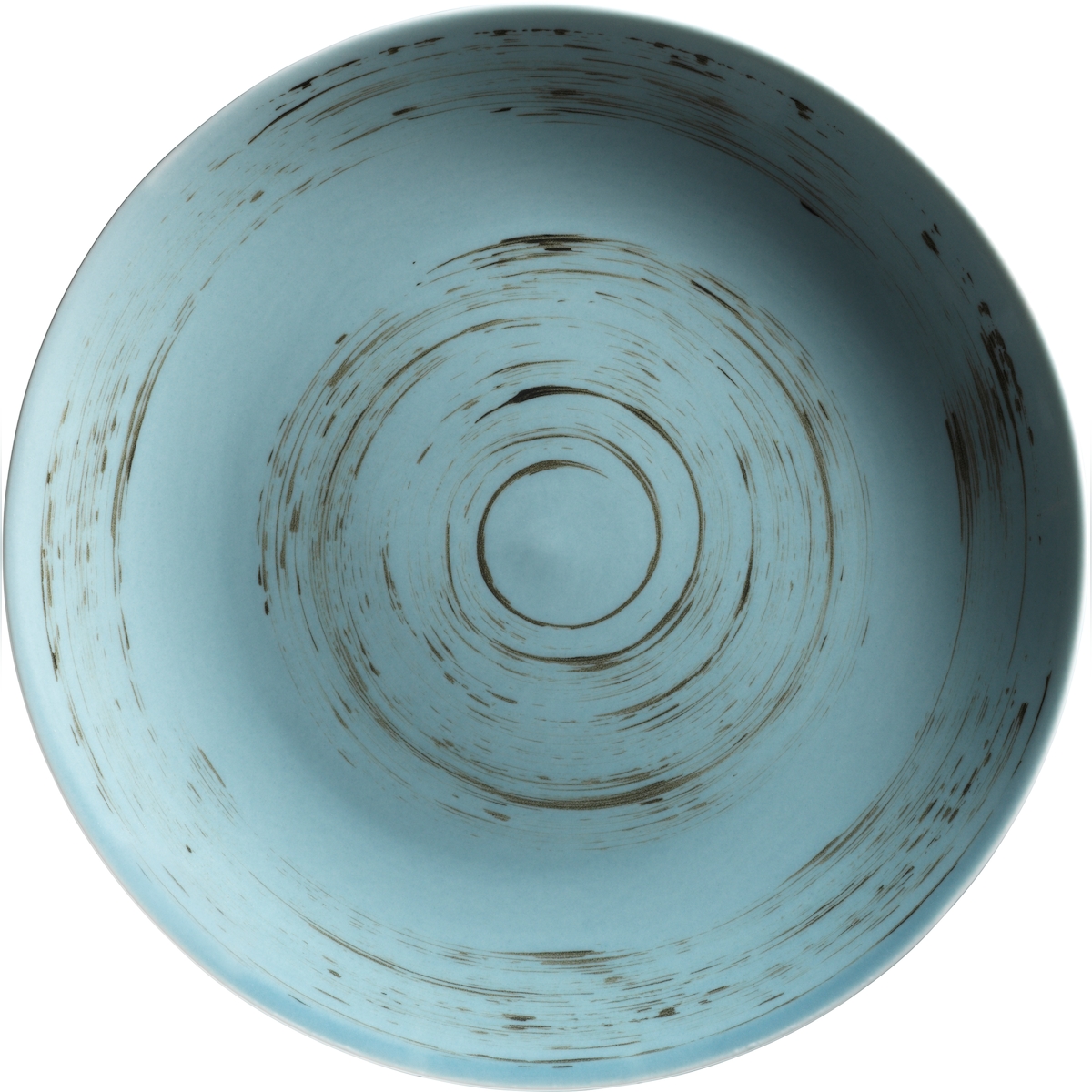 MÄSER Teller flach rund 26,5 cm, Serie DERBY, Blau, 4er Set, 593083 Image