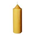 Kopschitz Kerzen Kerzen 100% Bienenwachs Stumpenkerzen Honig (Bienenwachs), 120 x 38 mm, 12 Stück