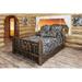 Loon Peak® Homestead Collection Pine Bed Wood in White | 47 H x 80 W x 94 D in | Wayfair C31E9852E3C54727979DBDBB5E24B6EC