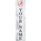 New York Yankees 48" Personalized Welcome Leaner Sign