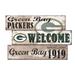 Green Bay Packers 24" 3-Plank Welcome Sign