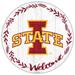 Iowa State Cyclones 12" Welcome Circle Sign