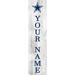 Dallas Cowboys 48" Personalized Welcome Leaner Sign