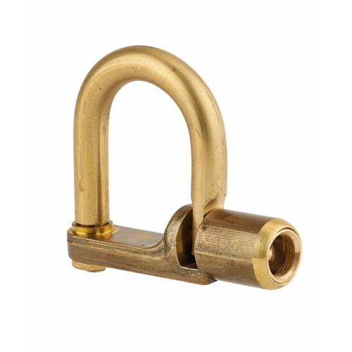 Thirard - Cadenas d'artillerie 329 c à talon droit anse laiton triangle 5 mm