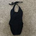 American Eagle Outfitters Swim | American Eagle Halter One Piece - Super Cute | Color: Black | Size: Xs