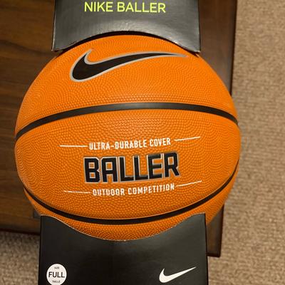 Nike Other | *New* Nike Baller Basketball Full Size Comp B-Ball | Color: Black/Orange | Size: Full Size