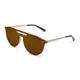 Clandestine Round Habana Brown - Men & Women Sunglasses