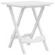 vidaXL Folding Garden Table 45.5x38.5x50 cm White