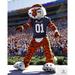 Auburn Tigers Unsigned Aubie the Tiger Hyping Up Crowd Photograph