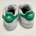 Adidas Shoes | Adidas Stan Smith Leather Tennis Shoes 8 | Color: Green/White | Size: 8g