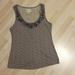 Anthropologie Tops | Anthropologie Deletta Gray/Lilac Tank | Color: Gray/Tan | Size: Xs