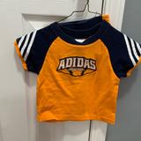 Adidas Matching Sets | Adidas 2 Piece Set Shirt And Shorts Size 12m | Color: Brown | Size: 12mb