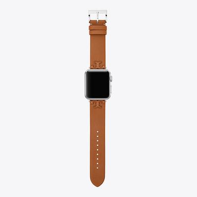 Tory Burch McGraw Band for Apple Watch®, Luggage Leather, 38 MM – 40 MM
