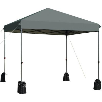 Costway 8’x8' Outdoor Pop up Canopy Tent w/Rolle...