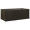 vidaXL Baule da Giardino in Polyrattan 180x90x75 cm Marrone