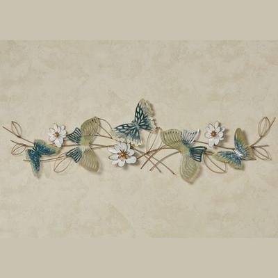 Signs of Spring Butterfly Wall Art Green , Green