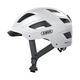 ABUS HYBAN 2.0 Fahrradhelm, Weiß (Polar White), XL