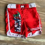 Disney Swim | Avenger Swim Trunks | Color: Red | Size: 3tb