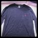 Polo By Ralph Lauren Shirts | Black Polo Ralph Lauren Long Sleeve Tee. | Color: Black/Red | Size: M