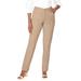 Plus Size Women's Classic Cotton Denim Straight-Leg Jean by Jessica London in New Khaki (Size 26) 100% Cotton