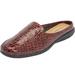 Wide Width Women's The Harlyn Slip On Mule by Comfortview in Dark Berry (Size 8 1/2 W)